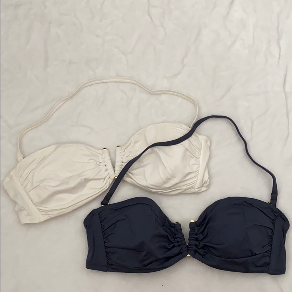 Victoria Secret bandeau bikini tops